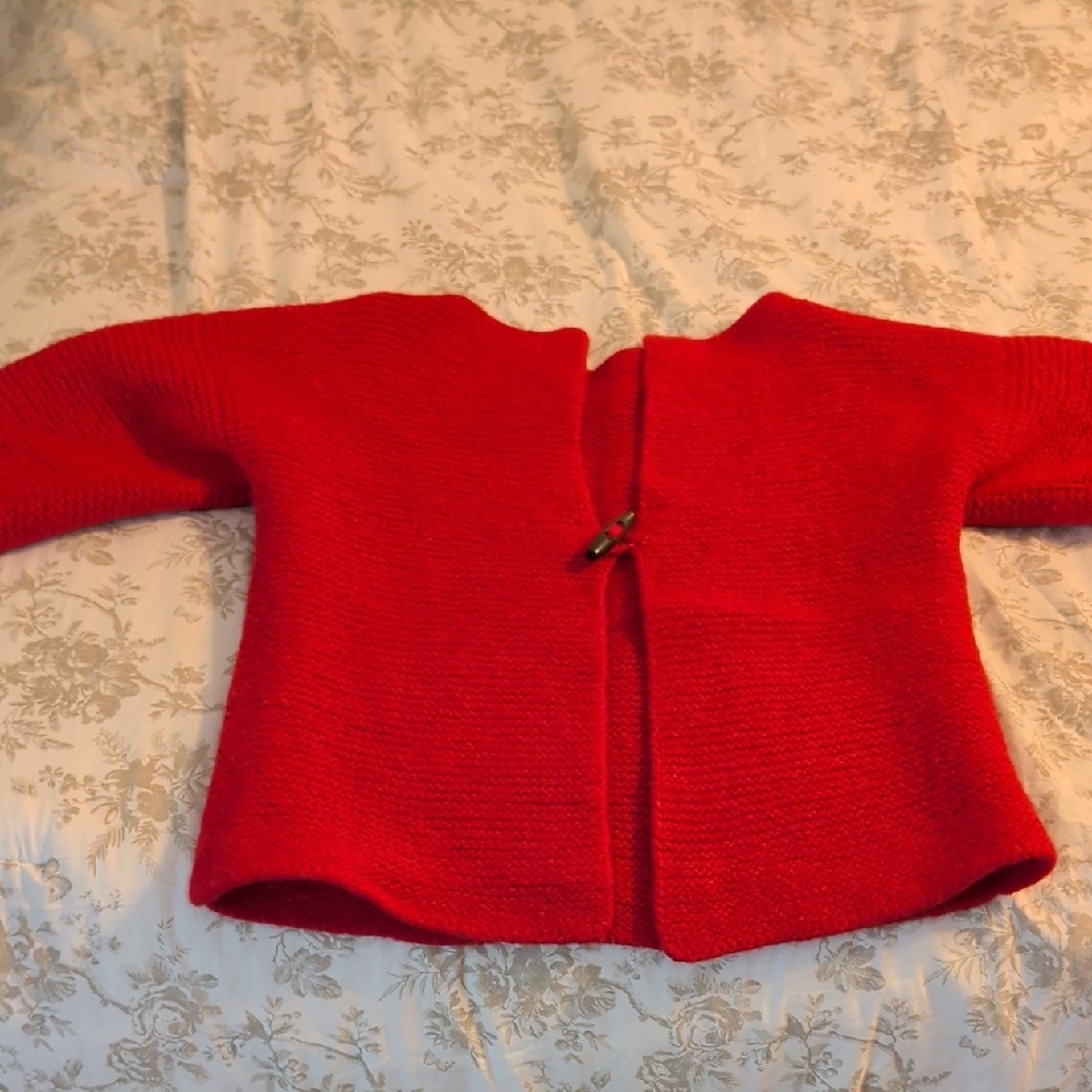 Cozy Red Kids Jacket
